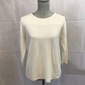 Chico’s Madeline Sweater Cream - Size 0 - NWT